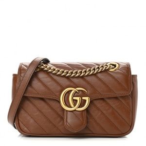 GG Marmont small matelassé shoulder bag - LOVED WELL
